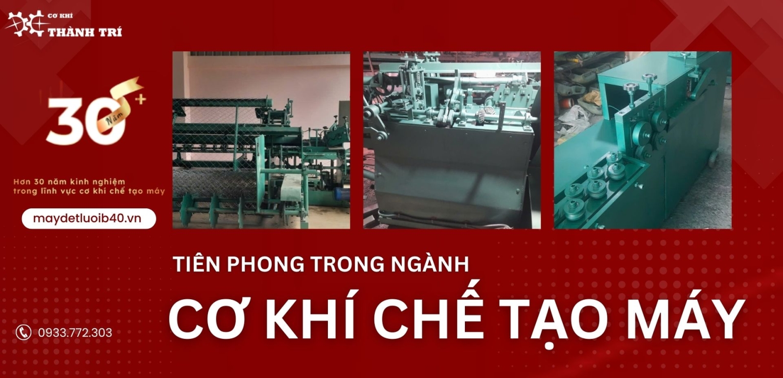 Cơ Khí Thành Trí tiên phong trong nagnfh chế tạo máy